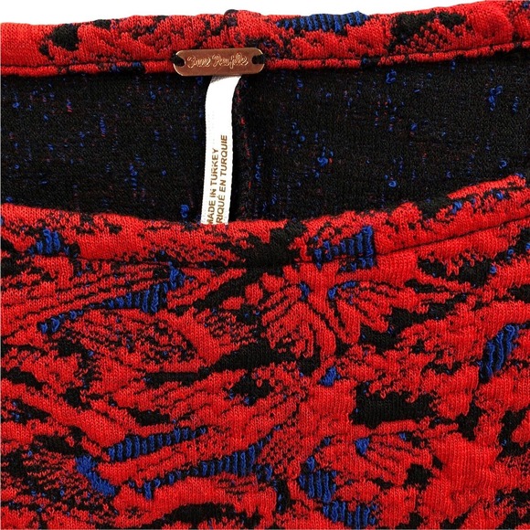 Free People NEW Womens Size XS Sunset Body-Con Stretch Pullover Mini Dress - Picture 6 of 7